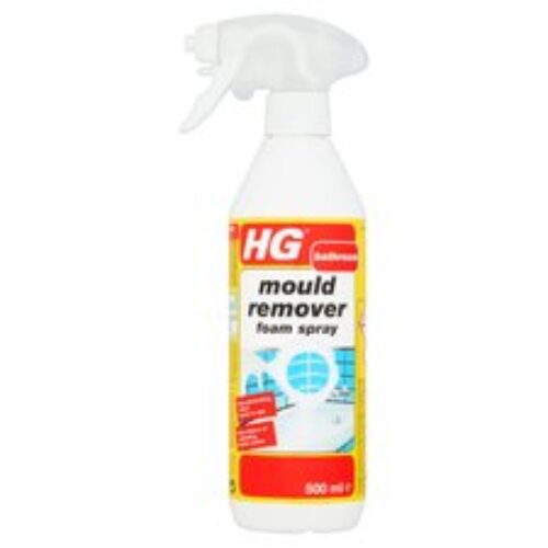 Hg Bathroom Mould Remover Foam Spray 500Ml