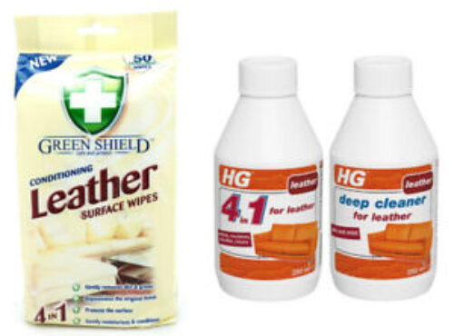 Hg 4 In 1 Leather Cleaner 250Ml