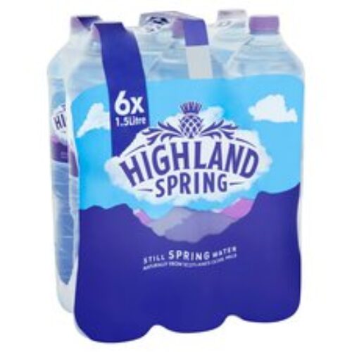 Highland Spring Still Water 6 X 1.5L