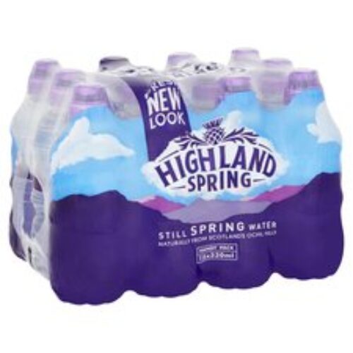 Highland Still Spring Water 12 X 330Ml