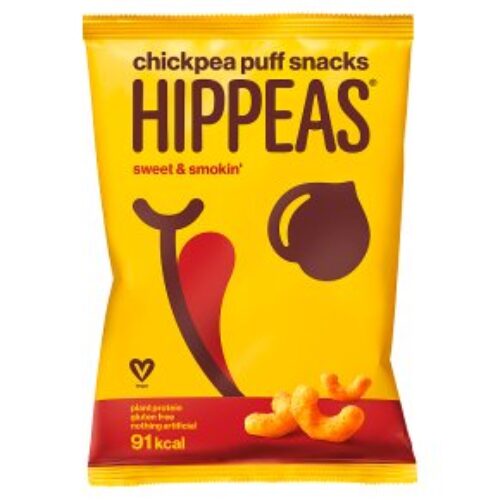 Hippeas Organic Chickpea Puffs Sweet & Smokin 22G