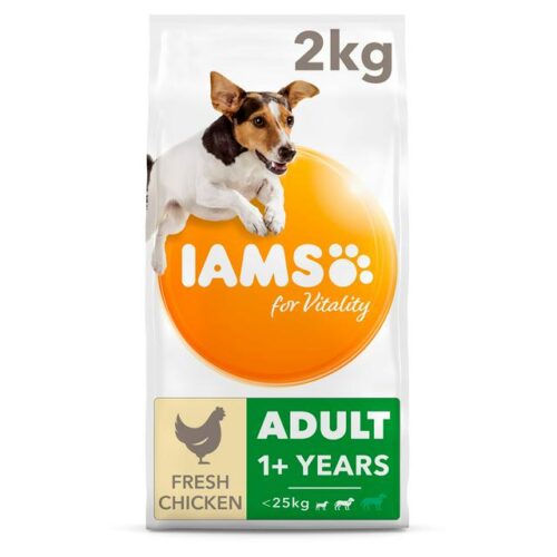 Iams Small Medium Senior Dog Food With Chicken 2Kg