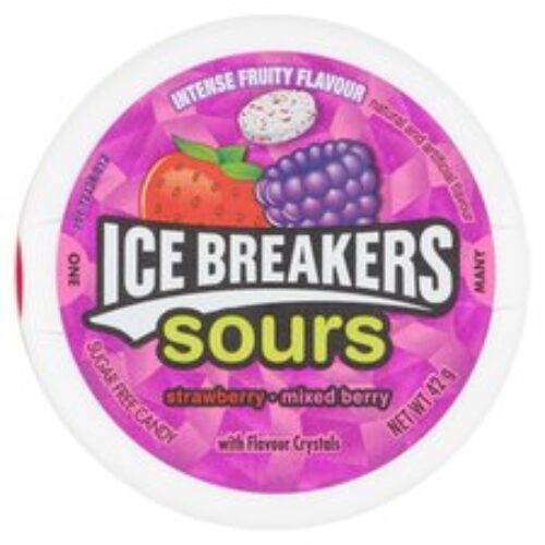 Ice Breakers Mixed Berry Sours 42G