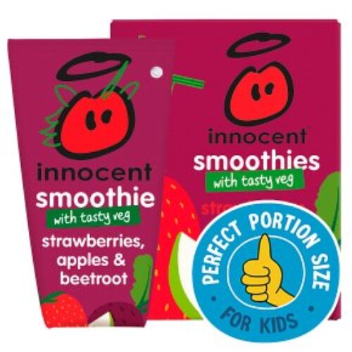 Innocent Kids Strawberry Apple & Beetroot 4X150ml