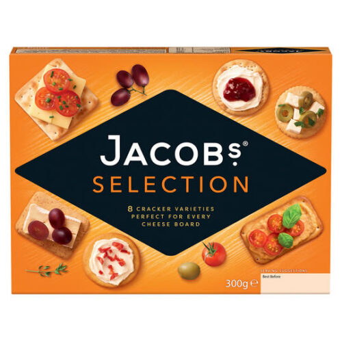 Jacobs Biscuits For Cheese 300G