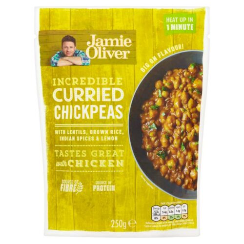 Jamie Oliver Curried Chickpeas 250G