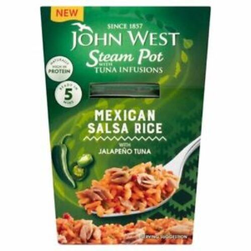 John West Steam Pot Jalapeno Mex Rice 140G