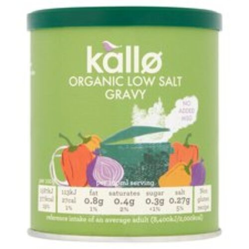 Kallo Low Salt Organic Gravy Granules 160G