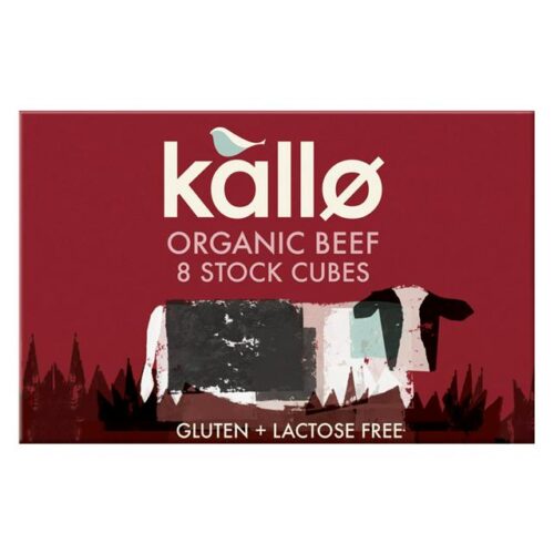 Kallo Organic Beef Stock Cubes 8Pk 88G