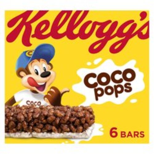 Kellogg’s Coco Pops Cereal Bar 6 X 20G