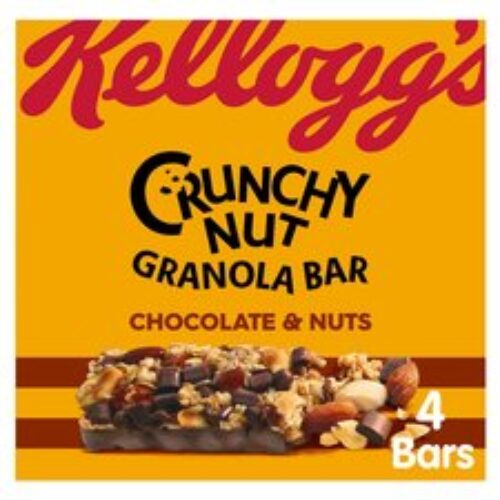 Kellogg’s Crunchy Nut Bar Cranberry & Nut 4X32g