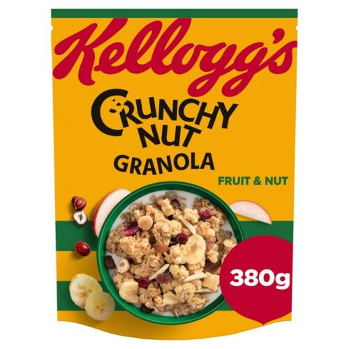 Kellogg’s Crunchy Nut Granola Fruit & Nut 380G