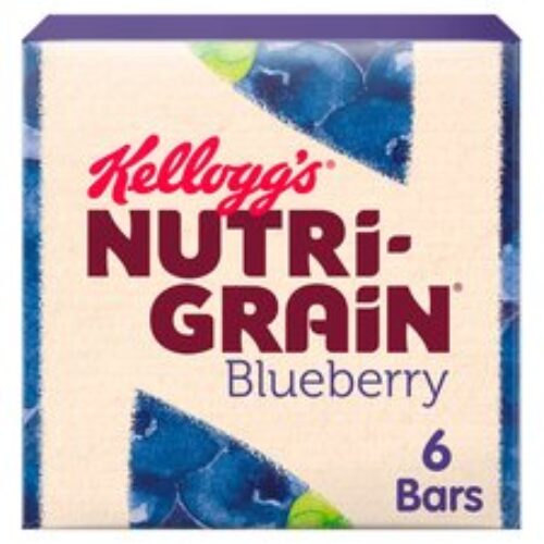 Kellogg’s Nutrigrain Blueberry 6X37g