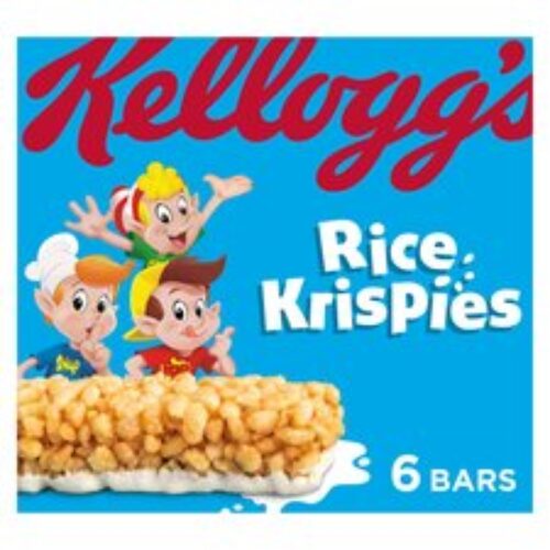 Kellogg’s Rice Krispies Cereal Milk Bars 6X20g