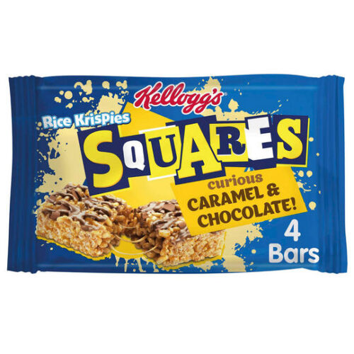 Kellogg’s Rice Krispie Squares Caramel 4 X 36G