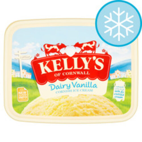 Kelly’s Cornish Vanilla Dairy Ice Cream 2 Litres