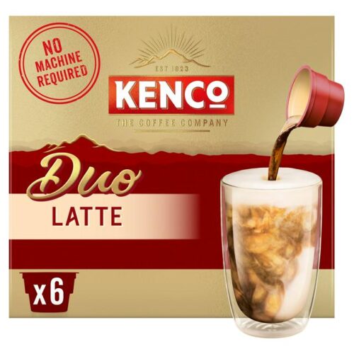 Kenco Duo Latte Instant Coffee 6 X 23.4G