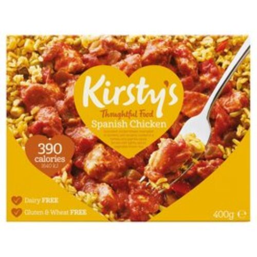 Kirstys Spanish Chicken With Brown Basmati Rice 400G