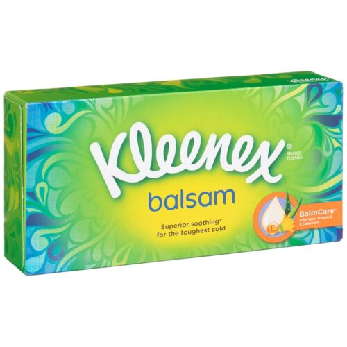 Kleenex Balsam Pocket Tissues 8 Pack 9S