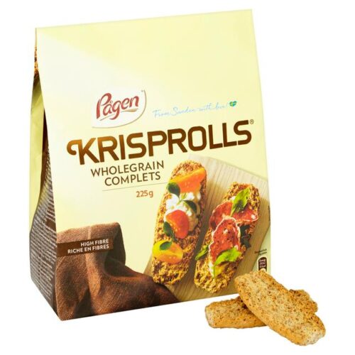 Pagen Wholegrain Krisprolls 225G