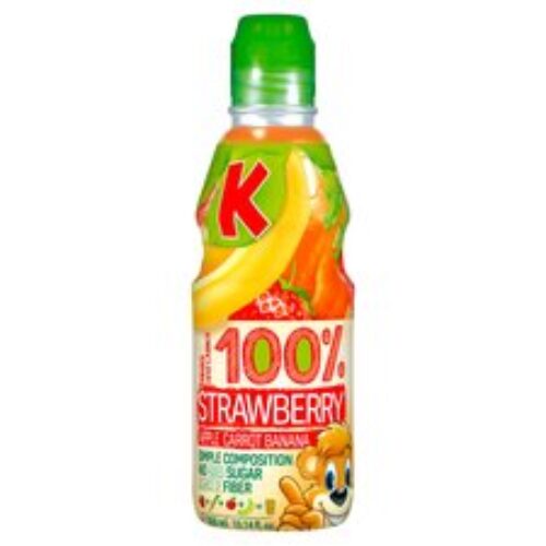 Kubus Banana & Strawberry 100% Drink 300Ml