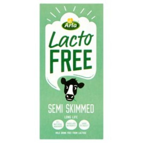 Lactofree Semi Skimmed Longlife 1L