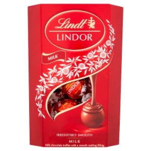 Lindt Lindor Milk Chocolate Truffles Carton 337G