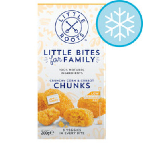 Little Roots Crunchy Corn & Carrot Chunks 200G