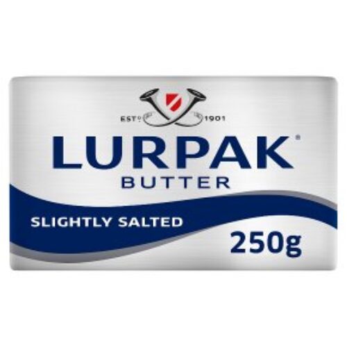 Lurpak Slightly Salted Block Butter 250G