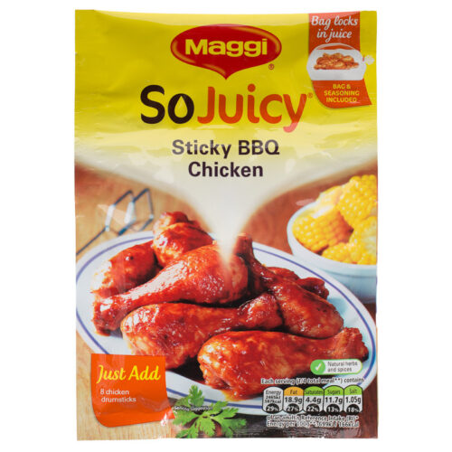 Maggi So Juicy Sticky Bbq For Chicken 47G