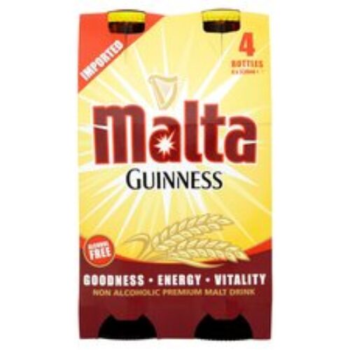 Malta Guinness Imported Nigeria Drink 4 X 330Ml