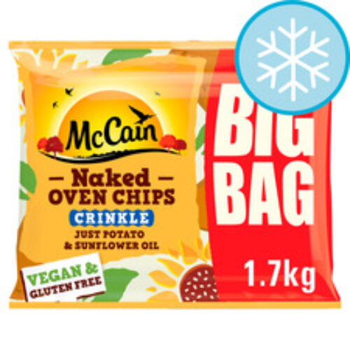 Mccain Naked Crinkle Oven Chips 1.7Kg