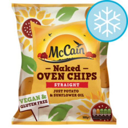 Mccain Naked Oven Chips Straight 900G