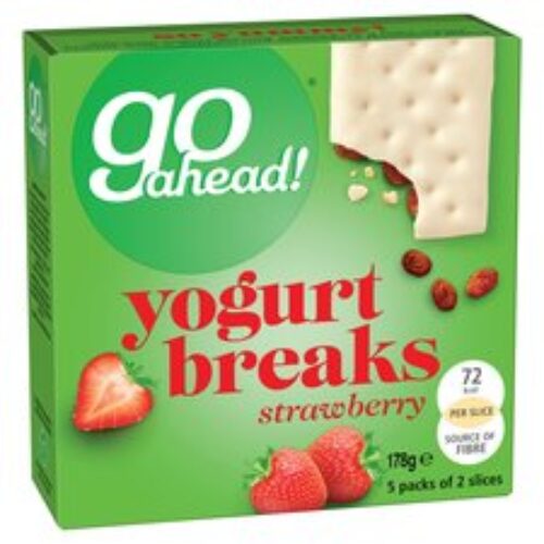 Mcvitie Go Ahead Yogurt Breaks Strawberry 5X35.5G