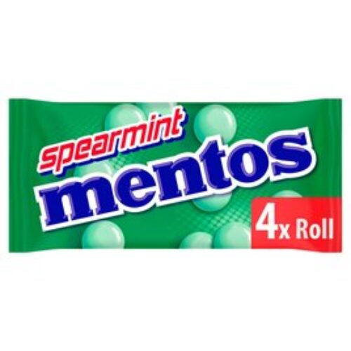 Mentos Spearmint 4 Pack 152G