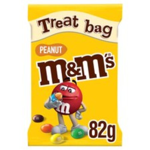 M&M’s Peanut Chocolate Treat Bag 82G