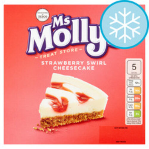 Ms Molly’s Strawberry Swirl Cheesecake 375G