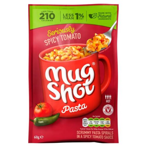 Mugshot Spicy Tomato Pasta 60G