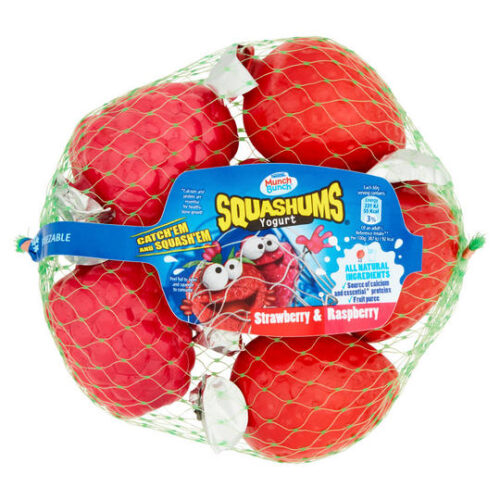 Munch Bunch Squashums Strawberry & R’berry 6X60g