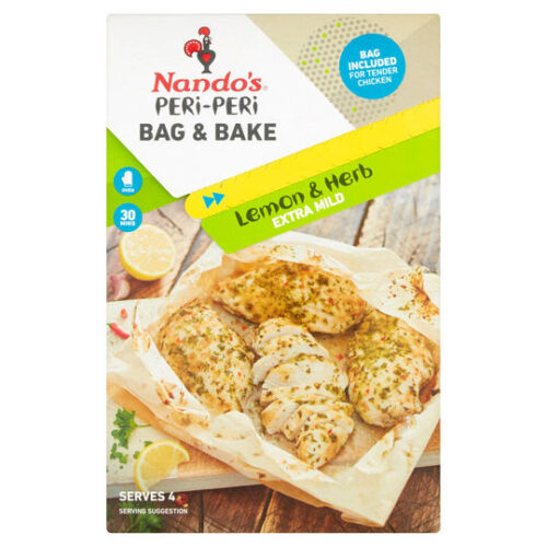 Nando’s Peri Peri Bag & Bake Lemon & Herb 20G