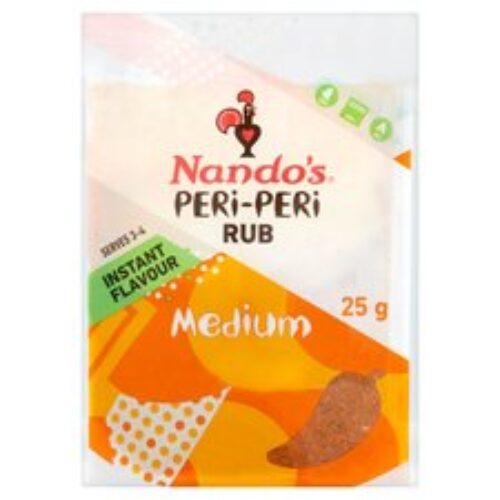 Nando’s Peri Peri Rub Medium 25G