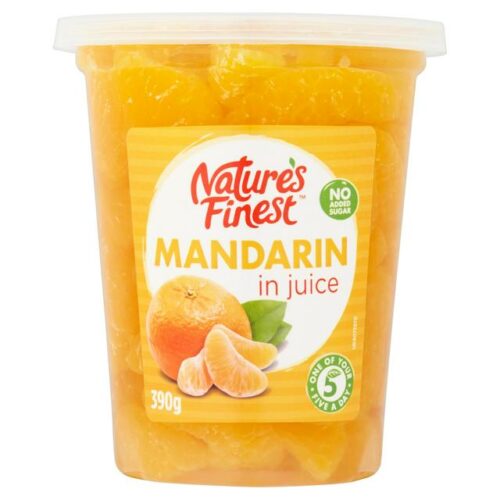 Nature’s Finest Mandarin In Juice 390G