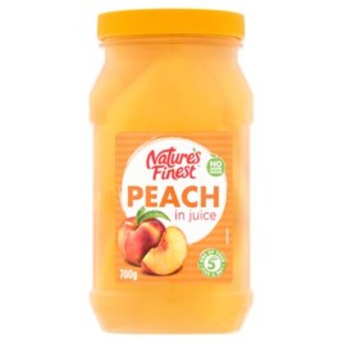 Nature’s Finest Peach In Juice 700G