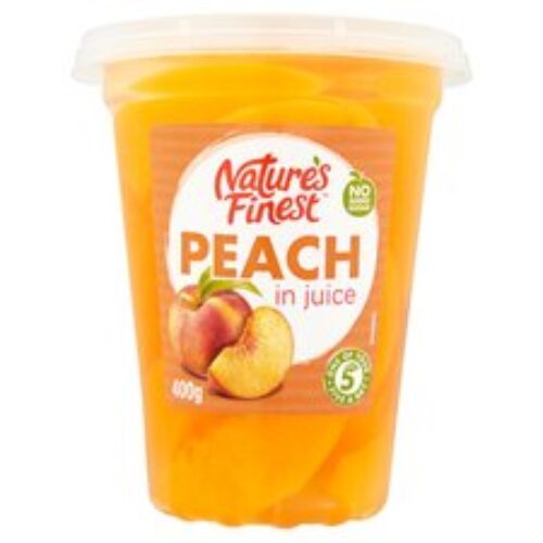 Natures Finest Peach Slices 400G