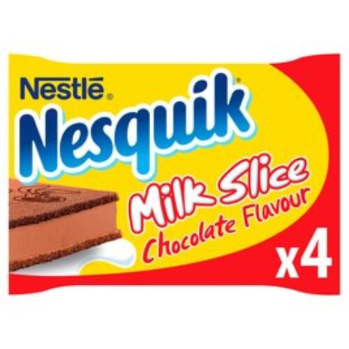 Nestle Nesquik Milk Slice Chocolate Flavour 4X26g