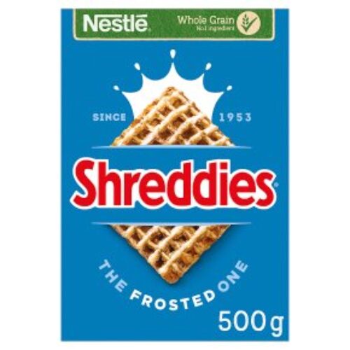 Nestle Frosted Shreddies Cereal 500G