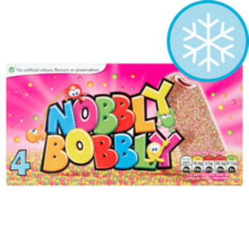 Nestle Nobbly Bobbly Ice Lollies 4 X 70Ml