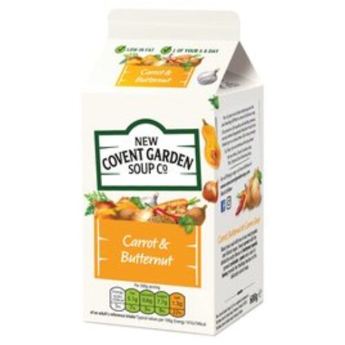 New Covent Garden Carrot & Butternut Soup 600G