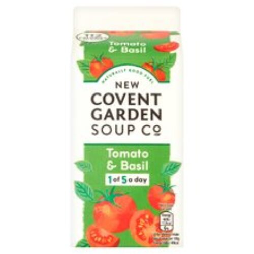 New Covent Garden Plum Tomato & Sweet Basil Soup 600G