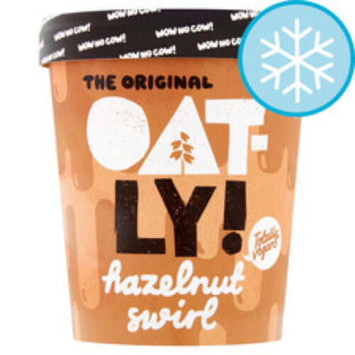 Oatly Hazelnut Swirl Ice Cream 500Ml